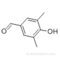 बेंजाल्डिहाइड, 4-हाइड्रॉक्सी-3,5-डाइमिथाइल कैस 2233-18-3